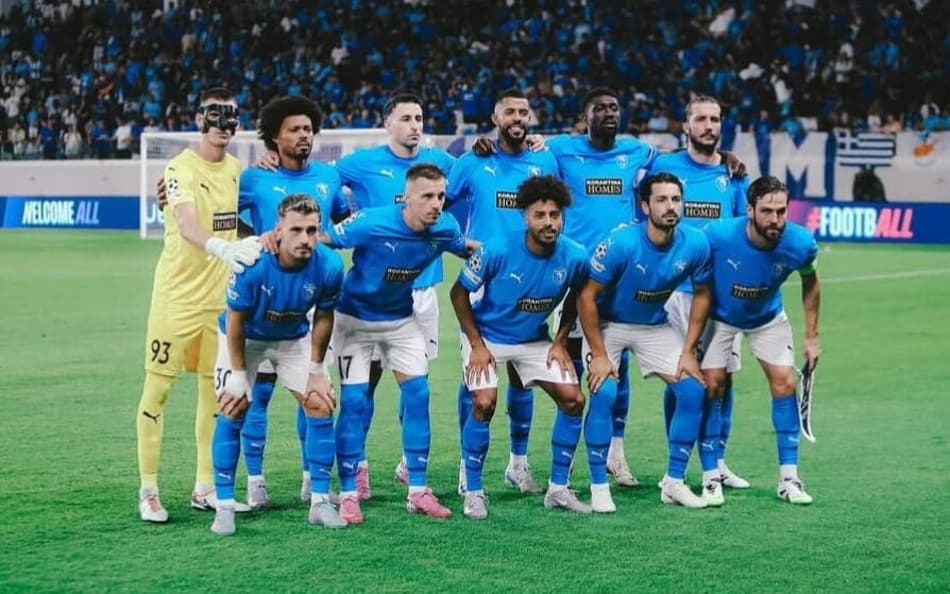 O Pafos eliminou o Estrela Vermelha e se classificou à Champions League (Foto: Divulgação/Pafos)