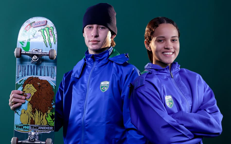 Filipe Mota e Juliana Viana serão os porta-bandeiras do Brasil