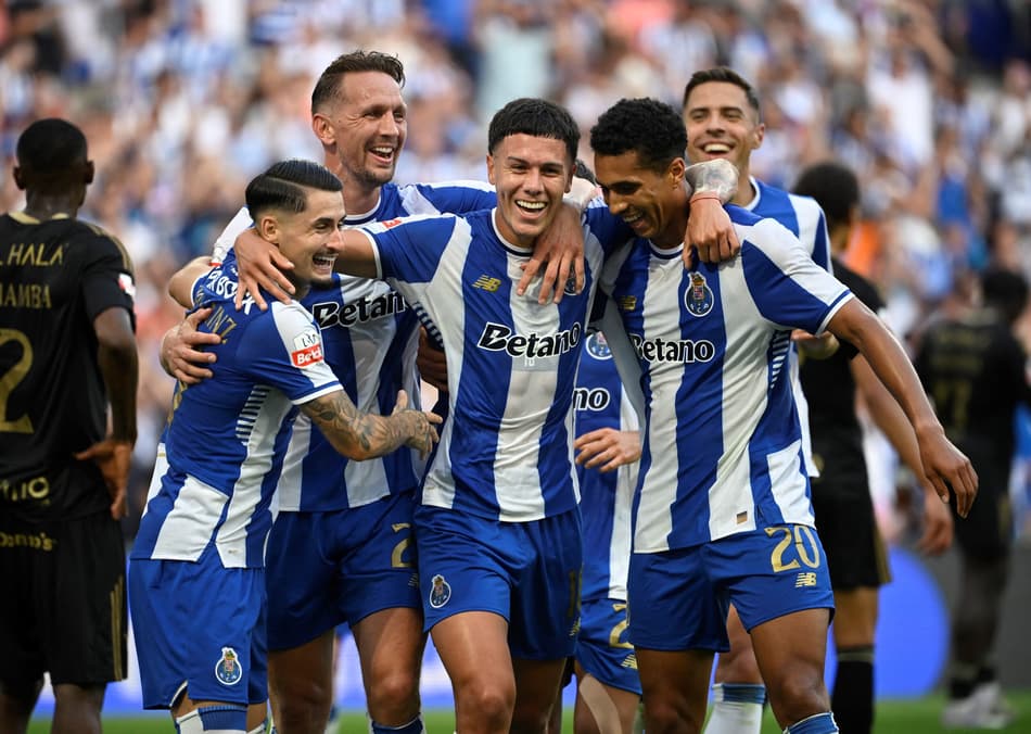 O Porto venceu o Casa Pia na última rodada do Campeonato Português (Foto: Miguel RIOPA / AFP)