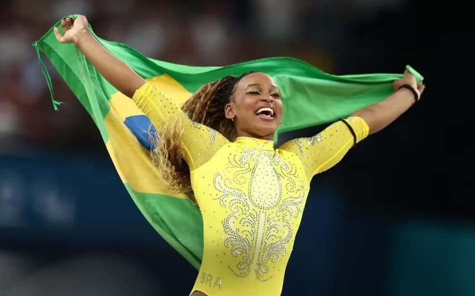 Rebeca Andrade é a maior medalhista olímpica do Brasil