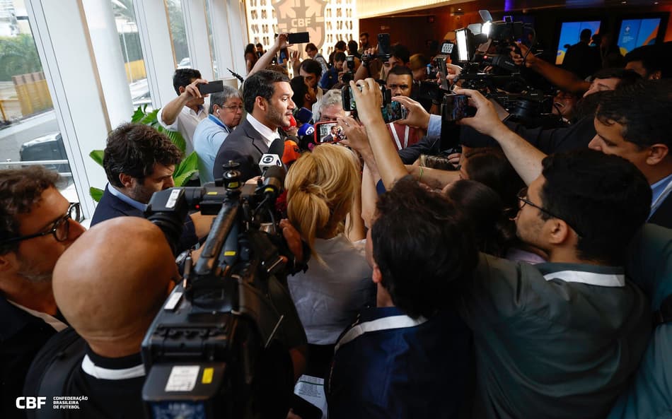 Samir Xaud, presidente da CBF