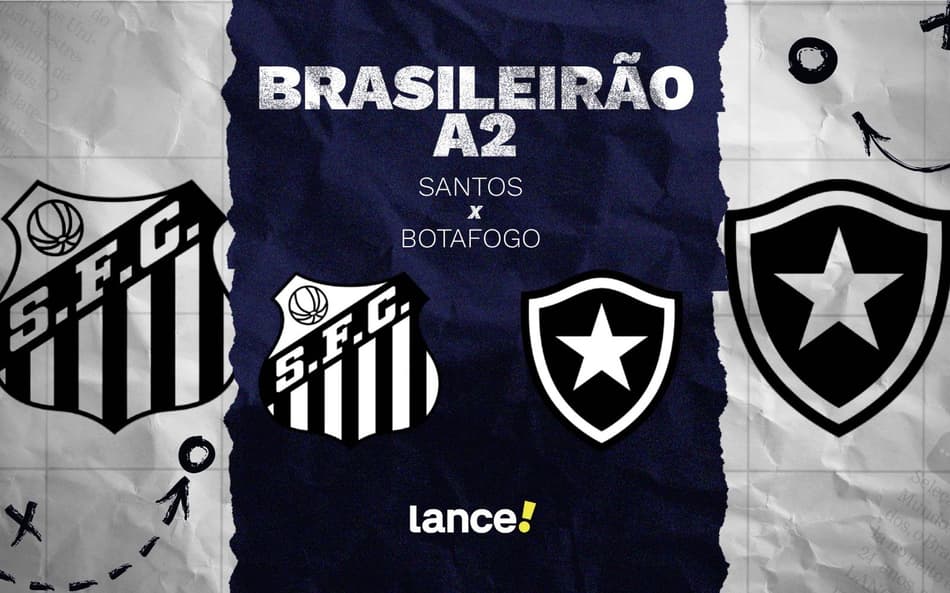 Santos e Botafogo duelam pela decisão da Série A2 Feminina.