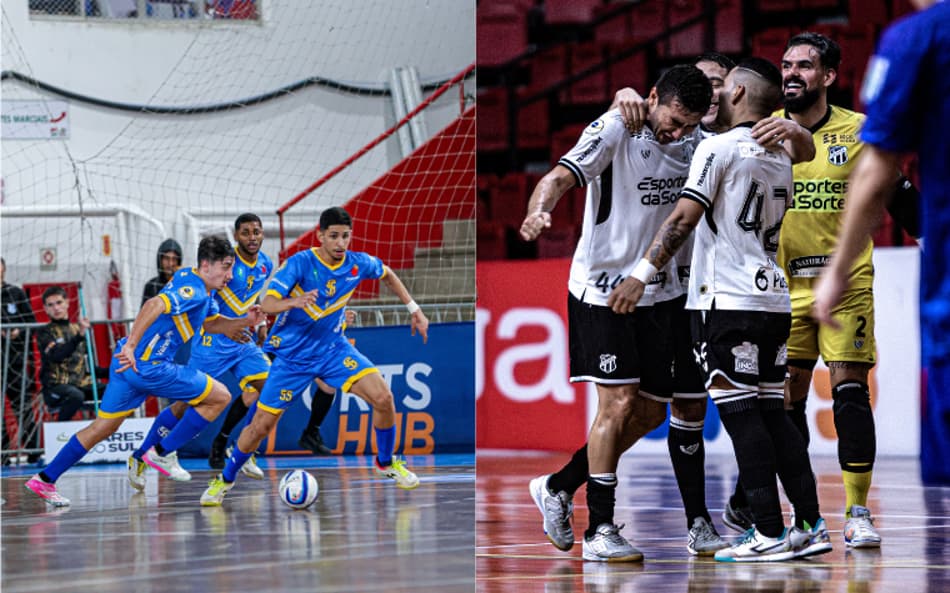 São Joseense recebe o Ceará no Campeonato Brasileiro de Futsal (Fotos: Rodolfo May e Sanclay Oliveira