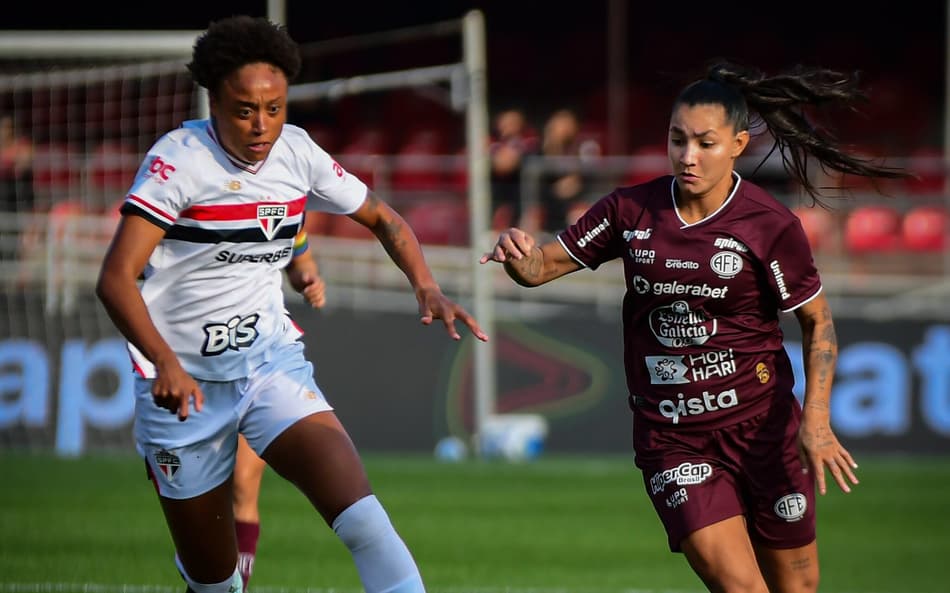 São Paulo e Ferroviária disputaram quartas de final do Brasileirão Feminino. (Foto: Rafael Zocco/Ferroviária)