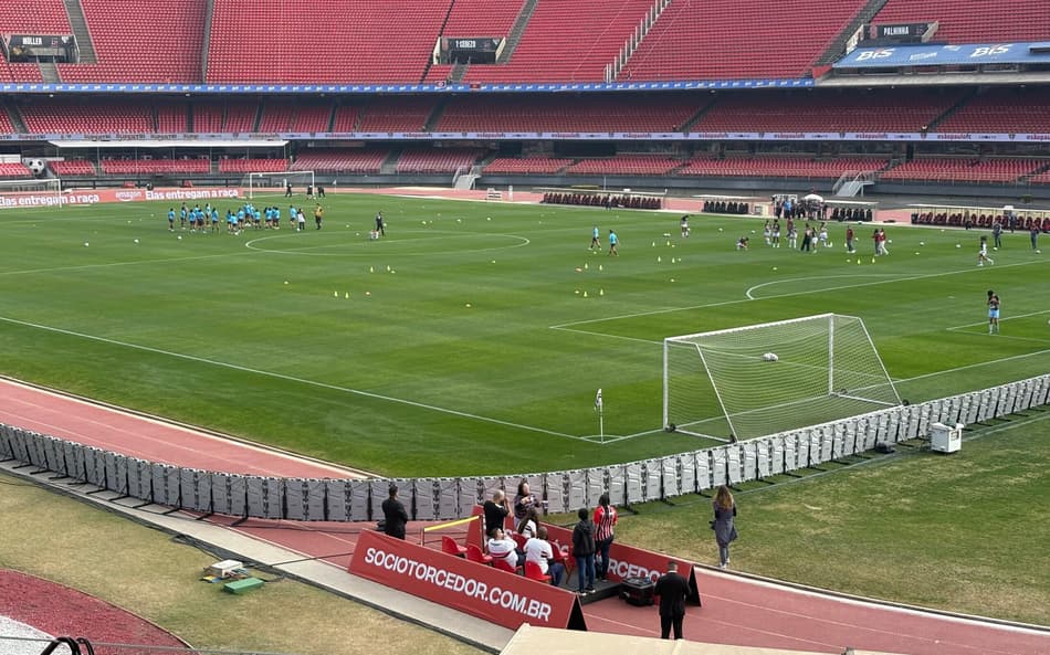 Morumbis recebe São Paulo e Ferroviária pelo Brasileirão Feminino. (Foto: Giselly Corrêa/Lance!)