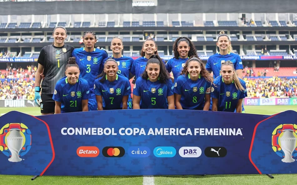 Brasil e Colômbia disputaram a final da Copa América Feminina. (Foto: Lívia Villas Boas / CBF)