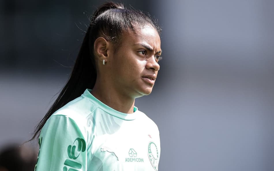 Tainá Maranhão entrou no segundo tempo de Cruzeiro x Palmeiras. (Foto: Cris Mattos/ Staff Images Woman/ CBF)