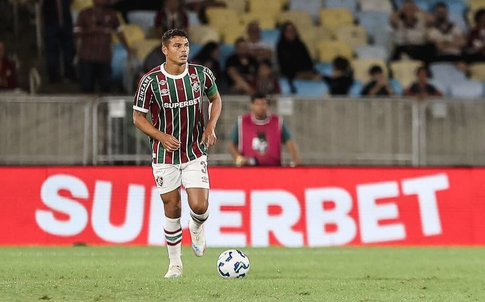 Thiago Silva em Fluminense x Grêmio (Foto: Lucas Merçon / FFC)