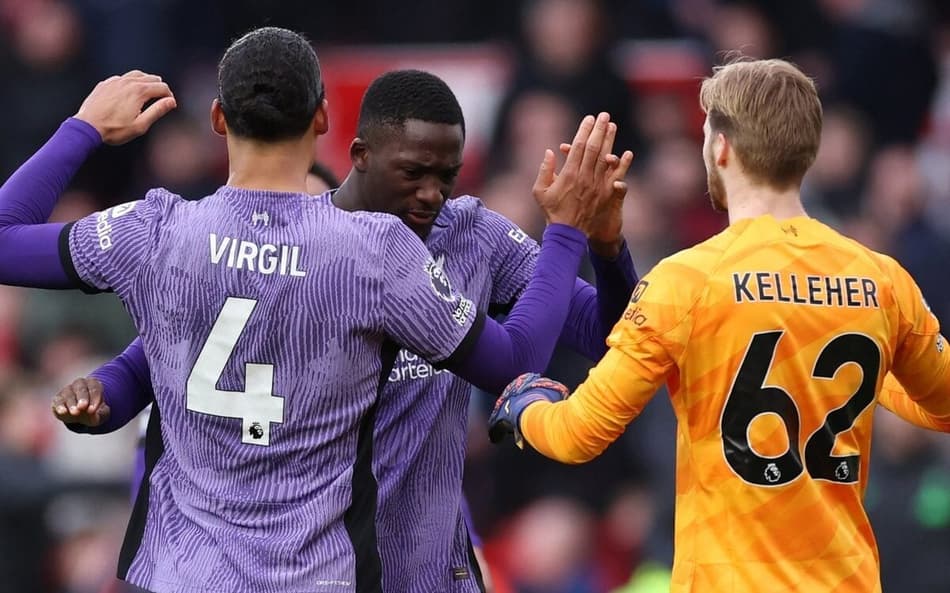 Van Dijk e Konaté - Liverpool