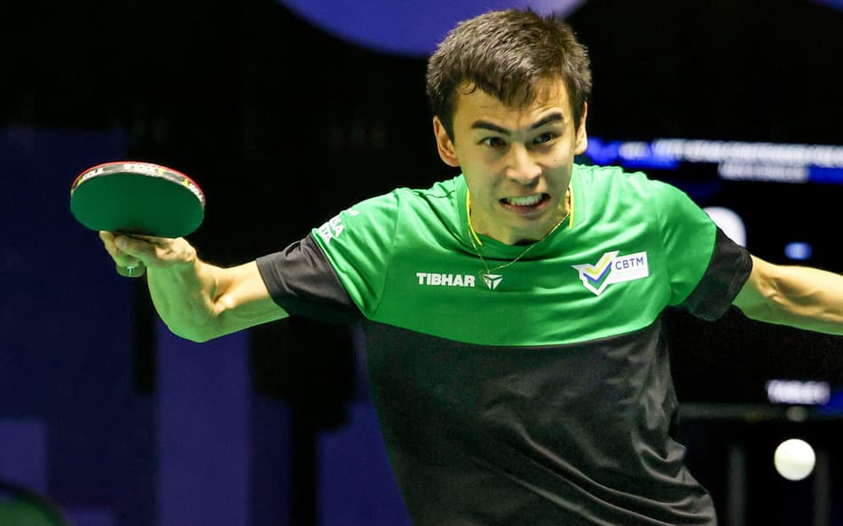 O brasileiro Vitor Ishiy perdeu nas oitavas de final do WTT de Foz do Iguaçu (Foto: Abelardo Mendes Jr/ CalderanoTM)