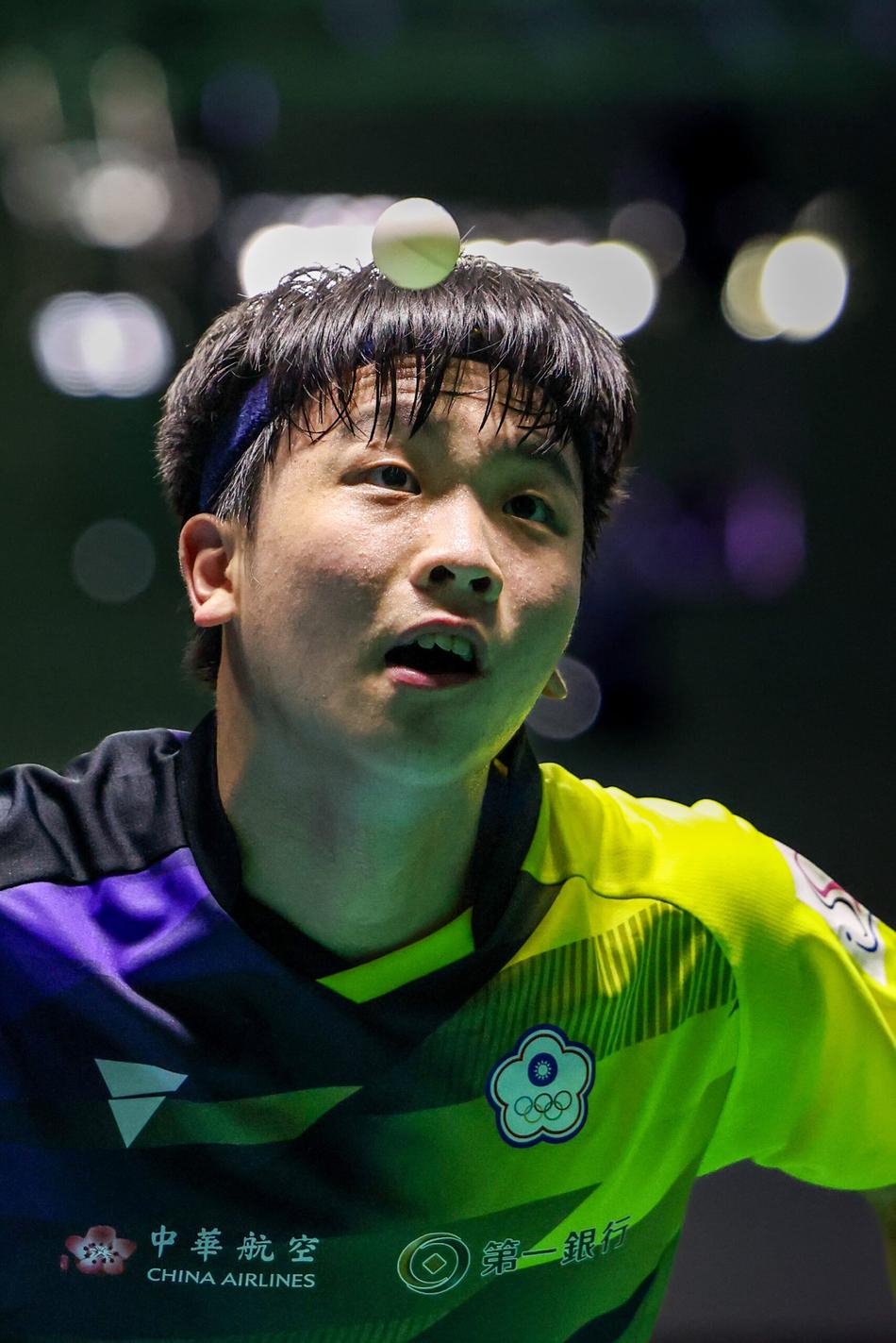 Outra imagem de Chang Yu-An, de Taipei no torneio no Paraná Foto: Abelardo Mendes Jr/ CalderanoTM