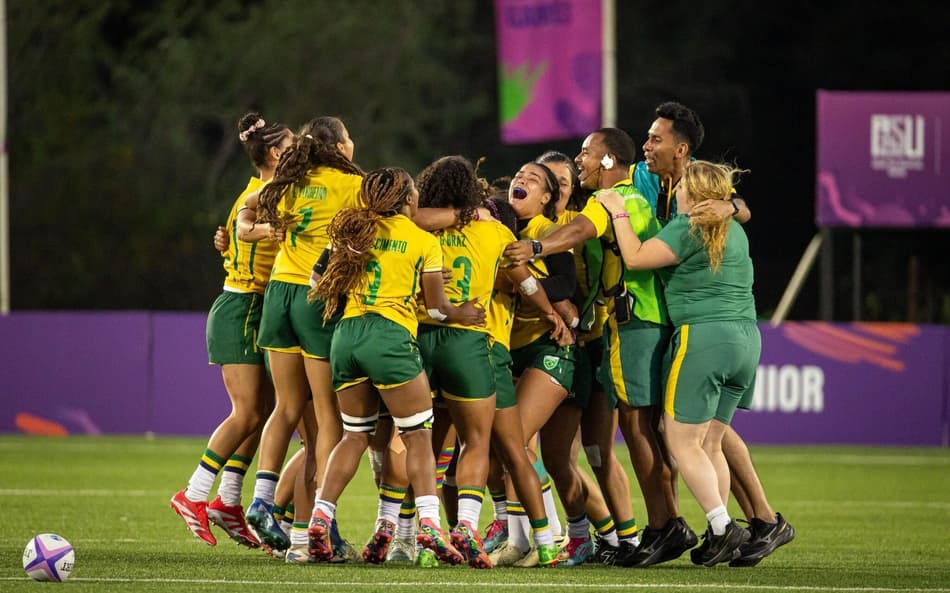 Brasil conquistou o ouro no rugby feminino no Pan Júnior
