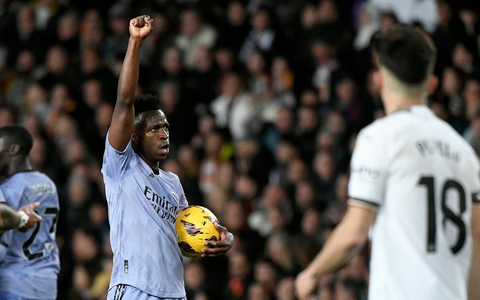 Vinicius Júnior - Valencia x Real Madrid