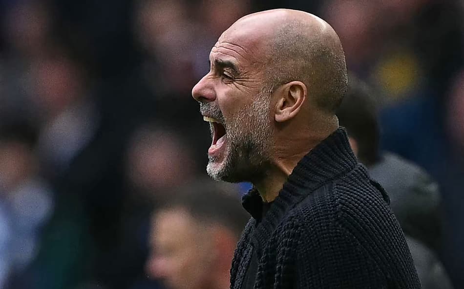 Guardiola - Manchester City 1x0 Chelsea (Photo by Ben Stansall / AFP)