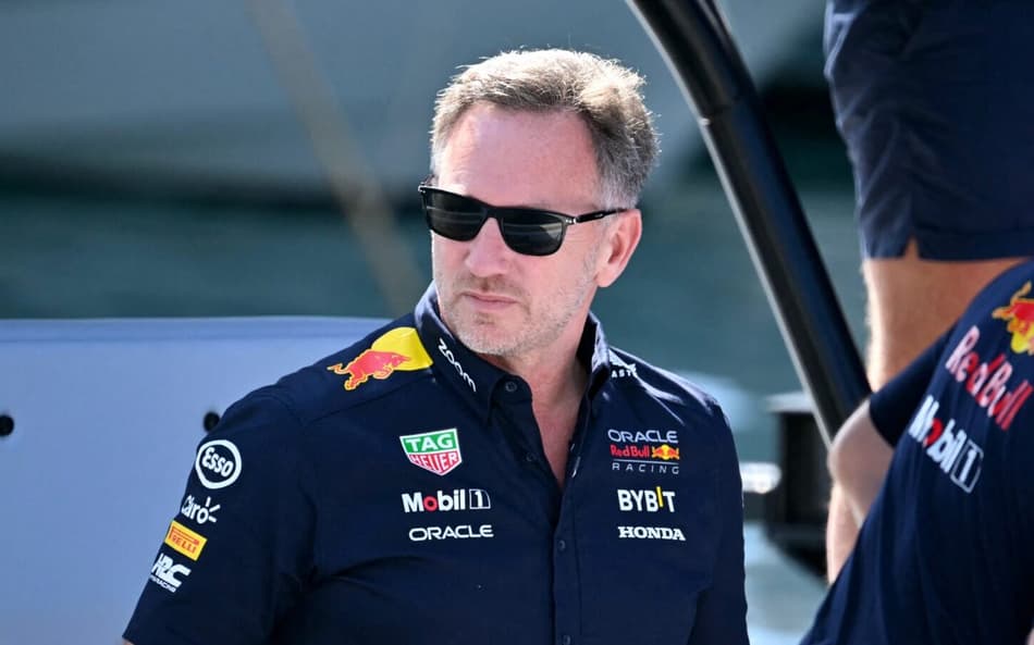 Christian Horner no GP de Mônaco (Foto: NICOLAS TUCAT / AFP)