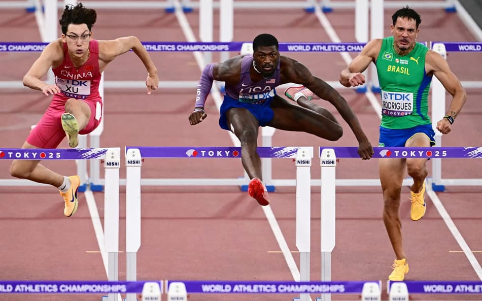 Eduardo Rodrigues não avançou à final dos 110m com barreiras