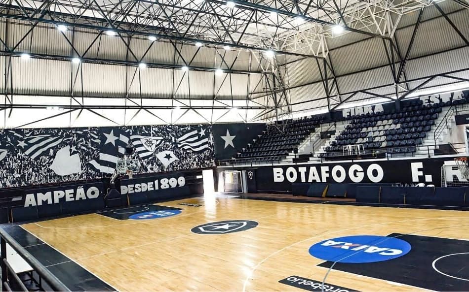 Ginásio Oscar Zelaya é a casa do Botafogo Basquete (Foto: Wallace Lima/Botafogo)