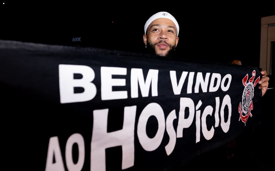 Memphis Depay completou um ano de Corinthians (Foto; Rodrigo Coca/ Agência Corinthians)