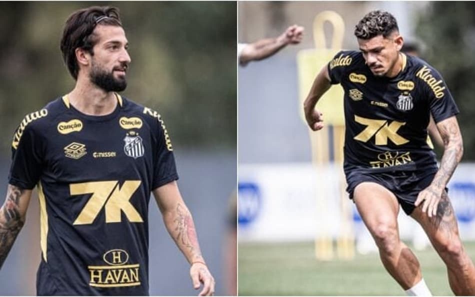 Lautaro Díaz chega ao Santos para disputar vaga com Tiquinho (Fotos: Raul Baretta/ Santos FC)