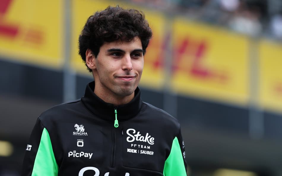 Gabriel Bortoleto no GP do Azerbaijão de F1, em Baku (Foto: Mark Thompson / Getty Images / Sauber Media Hub)