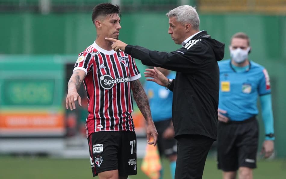 Rigoni somou bons números pelo São Paulo sob comando de Crespo (Foto: Rubens Chiri / saopaulofc.net)
