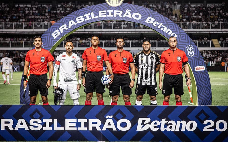 Santos e Atlético-MG se enfrentaram em abril deste ano pelo primeiro turno do Campeonato Brasileiro. (Foto: Raul Baretta/ Santos FC)
