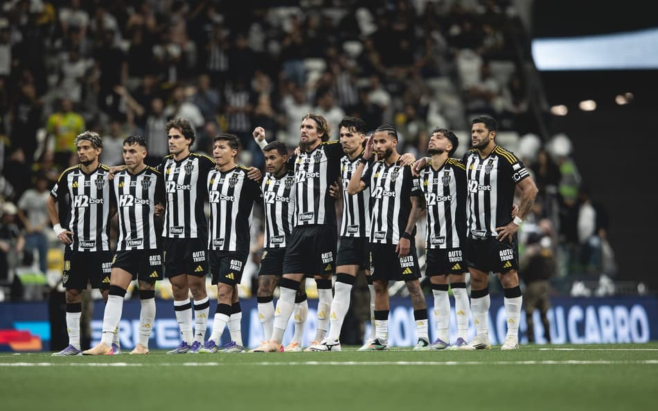 Jogadores do Atlético-MG (Foto: Pedro Souza/ Atlético)