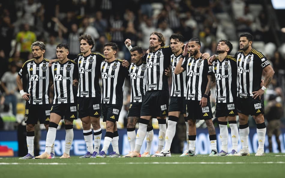 Jogadores do Atlético-MG (Foto: Pedro Souza/ Atlético)