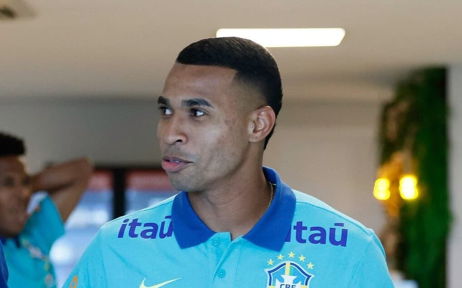 Jean Lucas já integrado à Seleção em Teresópolis (Foto: Rafael Ribeiro / CBF)