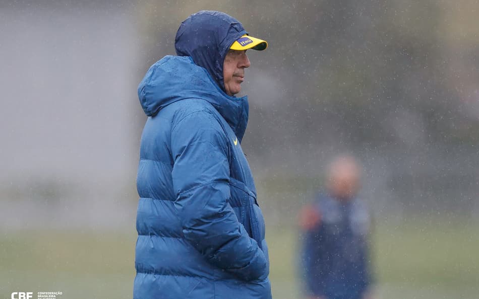 Carlo Ancelotti é o técnico da Seleção Brasileira (Foto: Rafael Ribeiro/CBF)