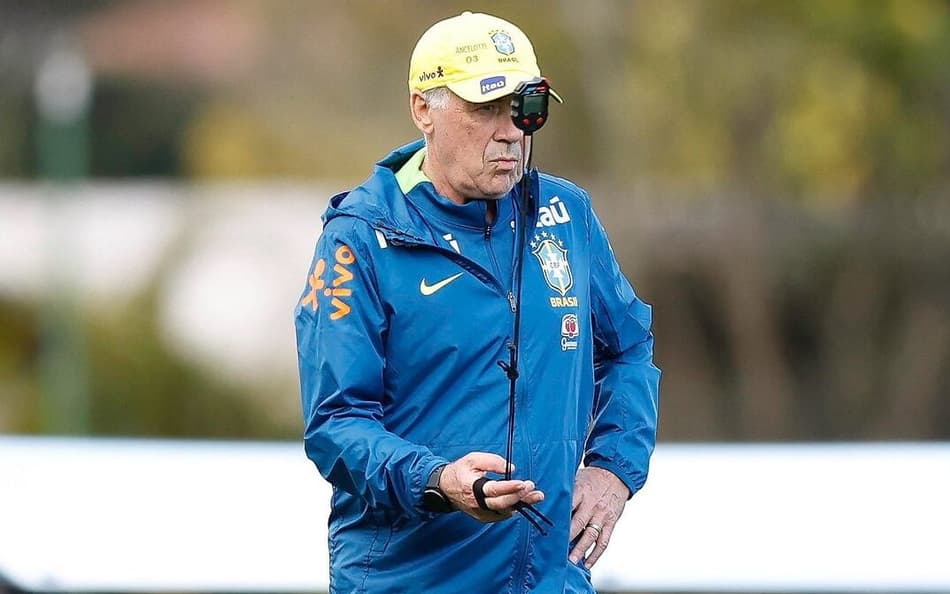 Ancelotti, técnico da Seleção Brasileira (Foto: Rafael Ribeiro/CBF)
