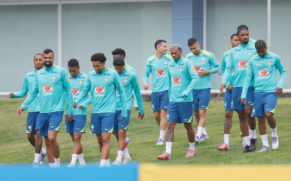 Seleção Brasileira em treino na Granja Comary (Foto: Rafael Ribeiro/CBF)