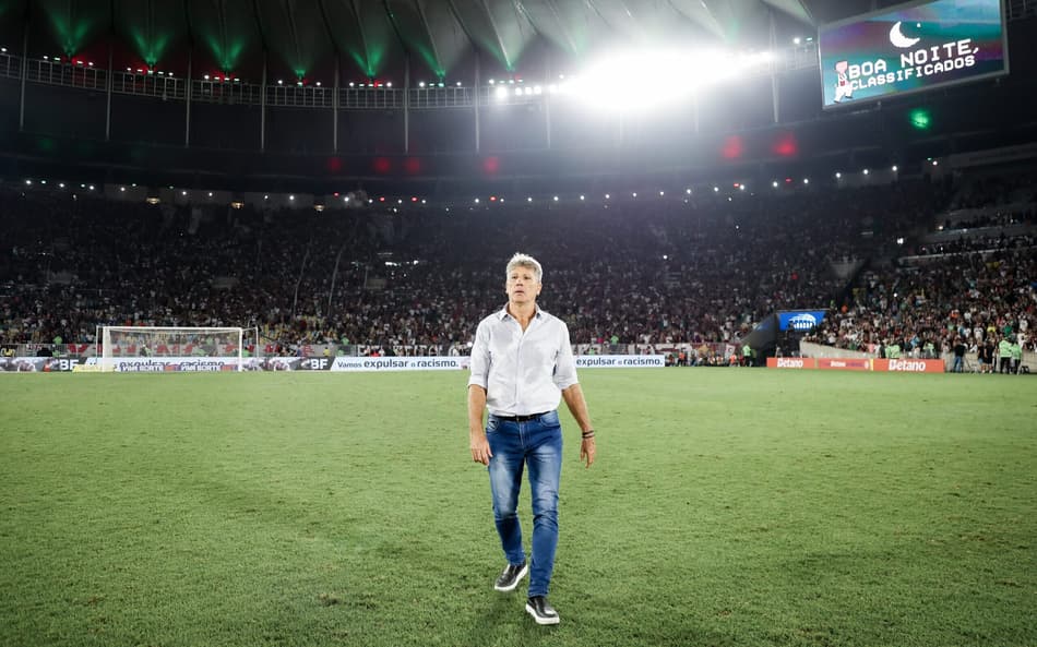 Renato Gaúcho após a classificação do Fluminense sobre o Bahia