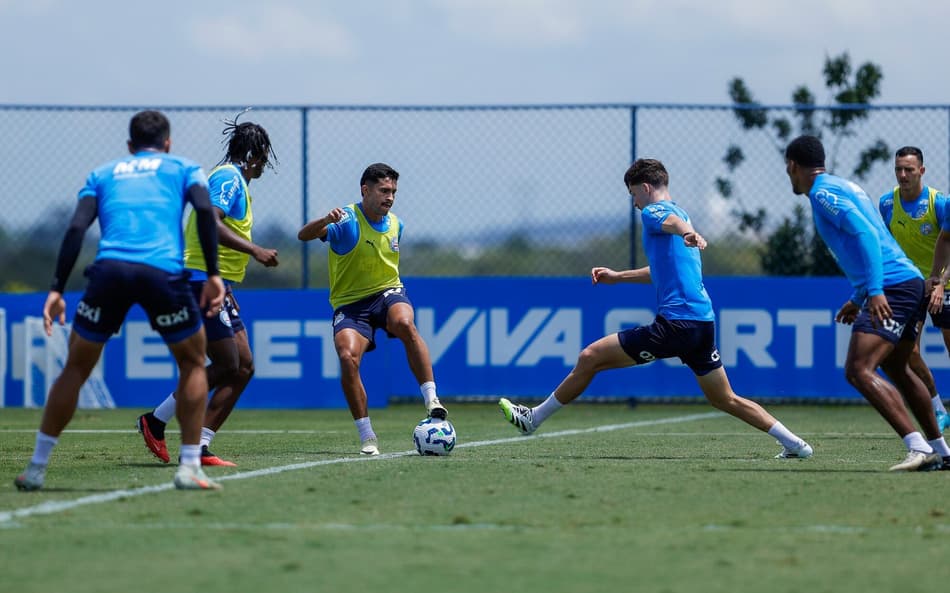 Treino do Bahia no CT Evaristo de Macedo (Foto: Letícia Martins/EC Bahia)