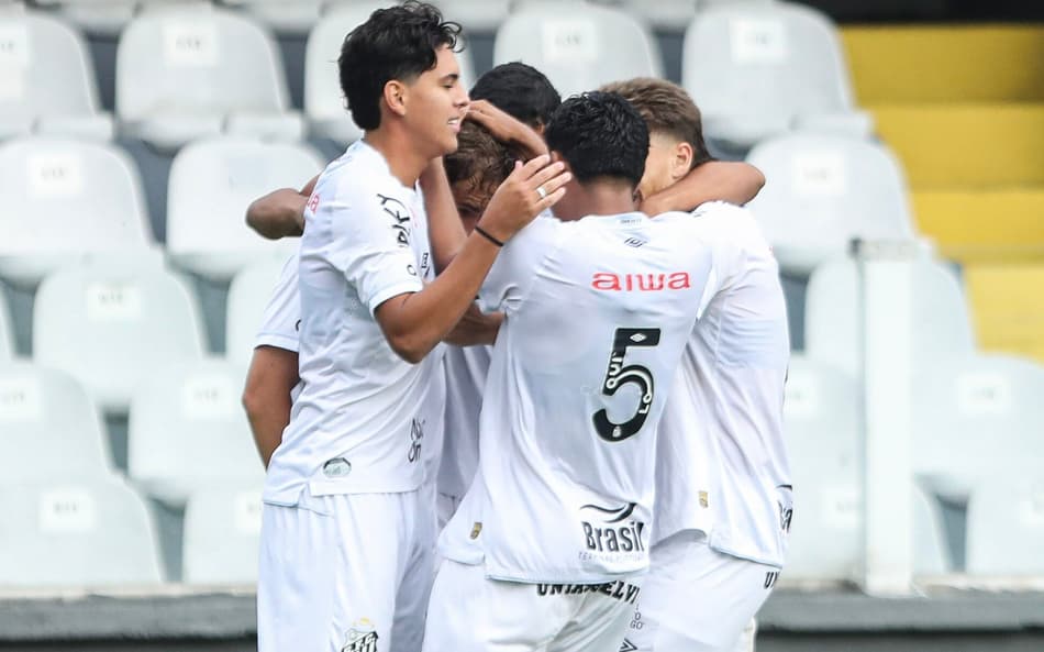 Santos venceu o Corinthians