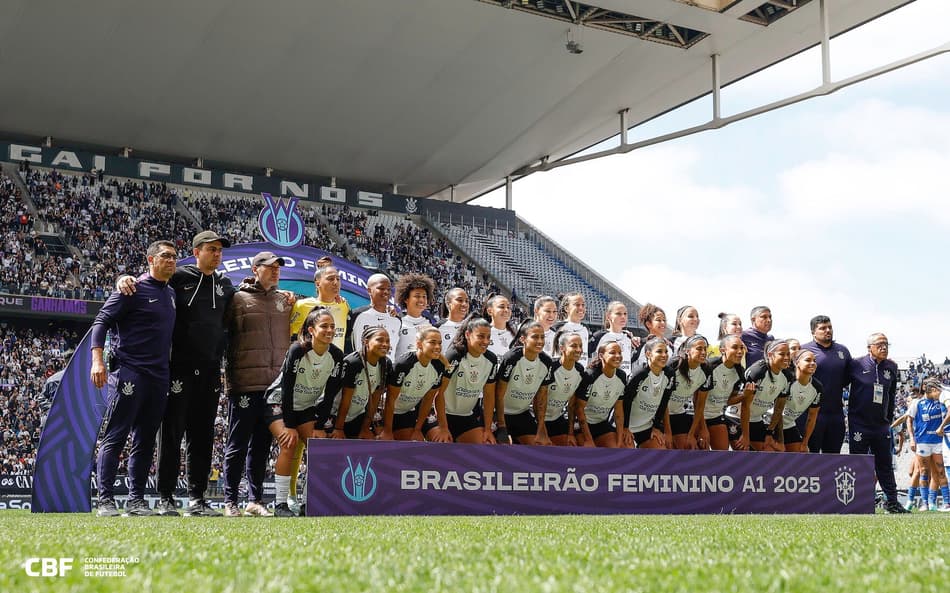 Corinthians é campeão do Brasileirão Feminino 2025. (Foto: Rafael Ribeiro/CBF)