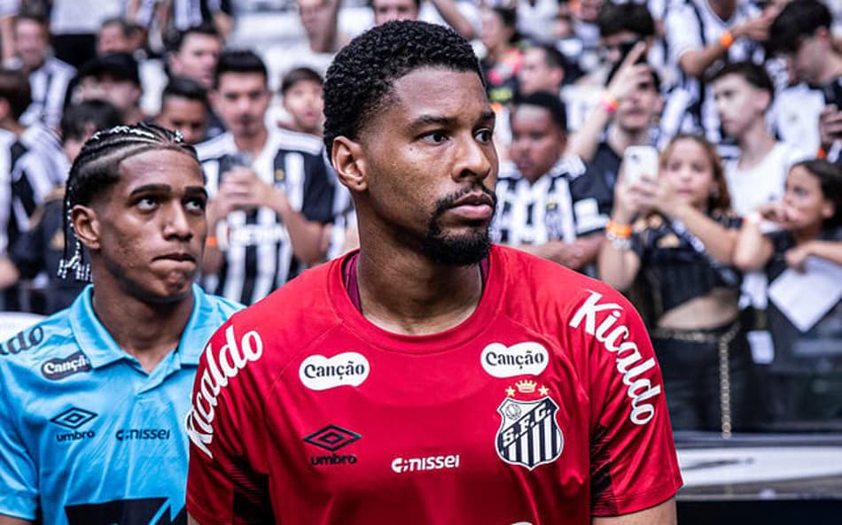 Diógenes pode ser o titular do Santos no duelo contra o São Paulo. (Foto: Raul Baretta/ Santos FC)