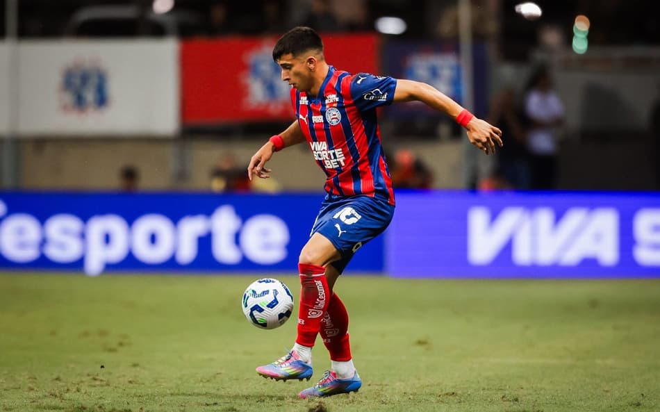 Sanabria foi o destaque do Bahia na partida contra o Cruzeiro (Foto: Letícia Martins / EC Bahia)