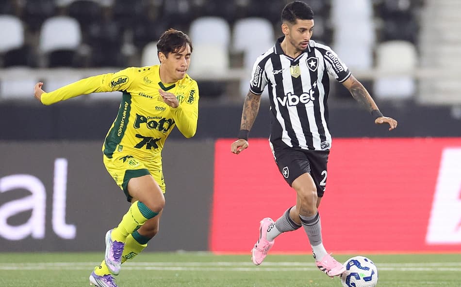 Santi Rodríguez em Botafogo x Mirassol (Foto: Vítor Silva/Botafogo)