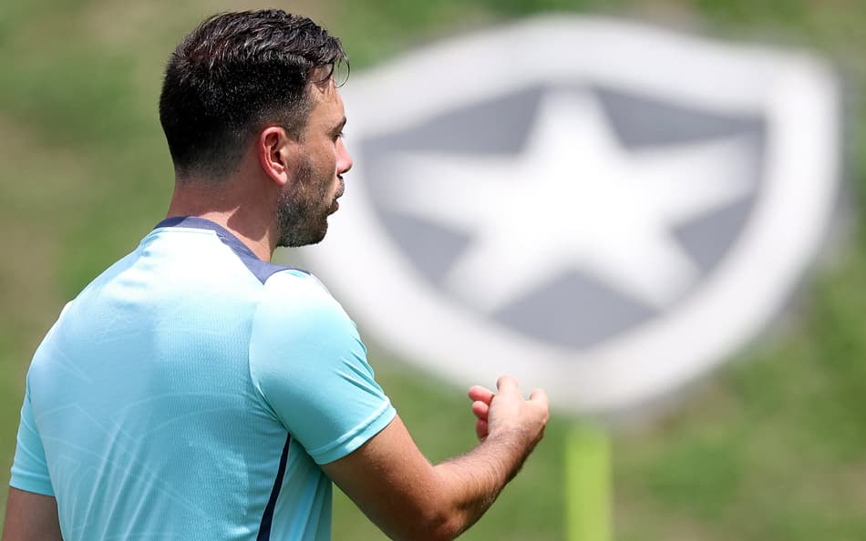 Davie Ancelotti é o técnico do Botafogo (Foto: Vítor Silva/Botafogo)