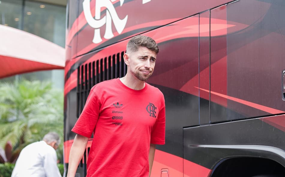 Jorginho é relacionado para jogo do Flamengo na Libertadores (Foto: Gilvan de Souza/Flamengo)
