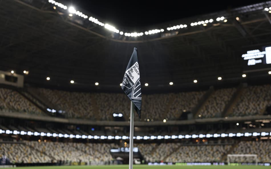 Atlético-MG substitui o tradicional minuto de silêncio por ação que promove reflexão e diálogo sobre saúde mental na Arena MRV (Foto: Divulgação/Atlético-MG)