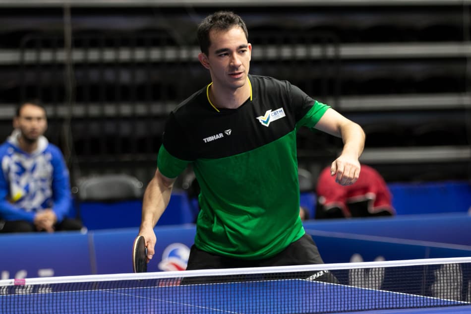 Hugo Calderano no Pan-Americano 2025 (Foto: ITTF Americas)