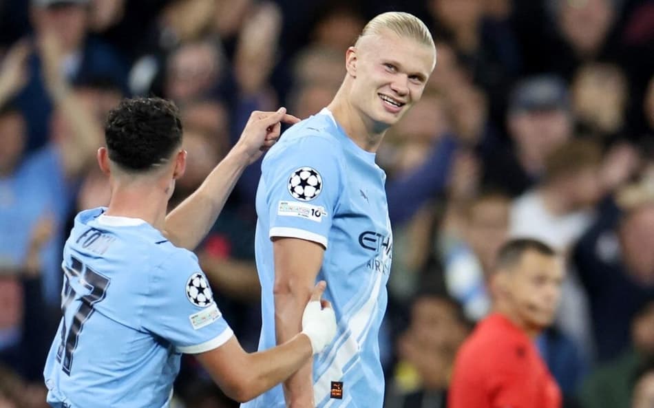 ACOMPANHE Manchester City amplia sobre o Napoli na Champions