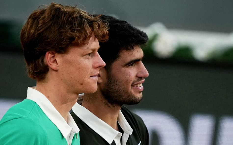 Carlos Alcaraz x Jannik Sinner: quem é mais famoso nas redes?