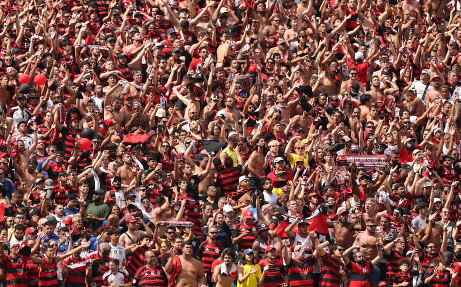Torcida do Flamengo Mundial de Cubes Flamengo x Chelsea