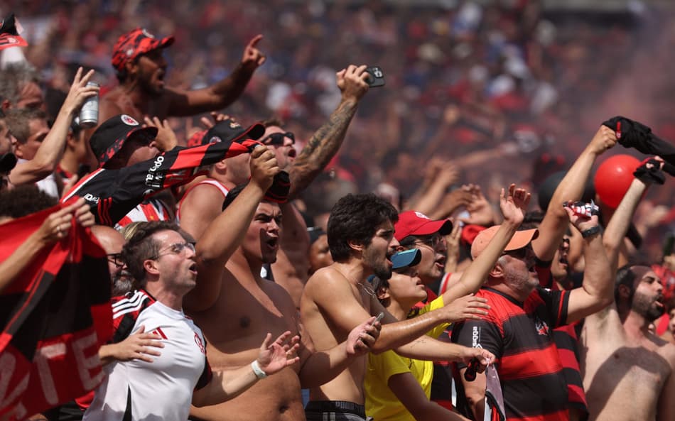 Torcida do Flamengo Mundial de Cubes Flamengo x Chelsea