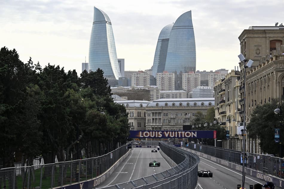 GP do Azerbaijão de F1 (Foto: Alexander Nemenov / AFP)