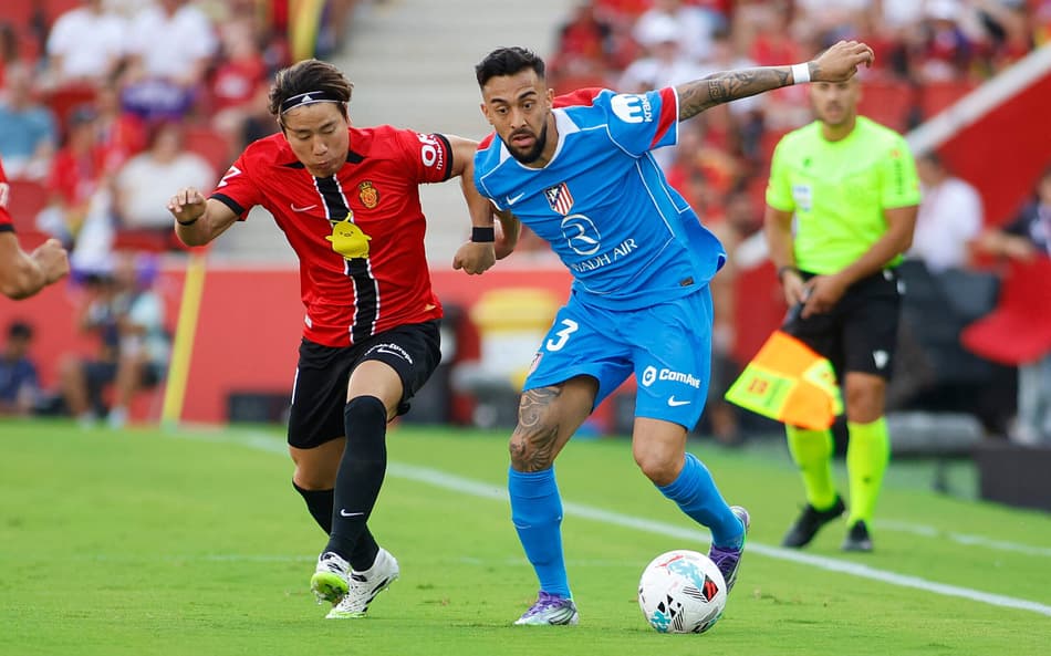 Mallorca x Atlético de Madrid por La Liga (Foto: JAIME REINA / AFP)