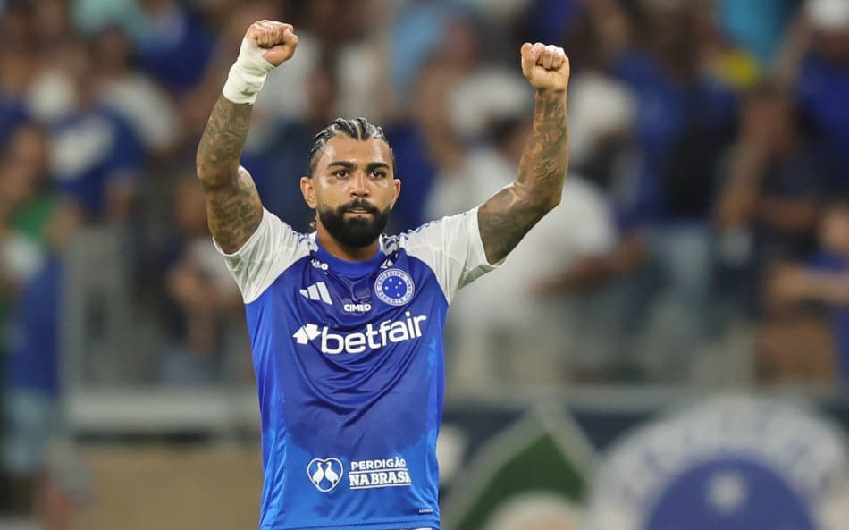 Atacante Gabigol, do Cruzeiro (Foto: Gilson Lobo/AGIF)